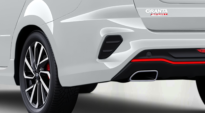 LADA Granta Sportline лифтбек I Рестайлинг, Белый "Ледниковый", 1209000 рублей, вид 5