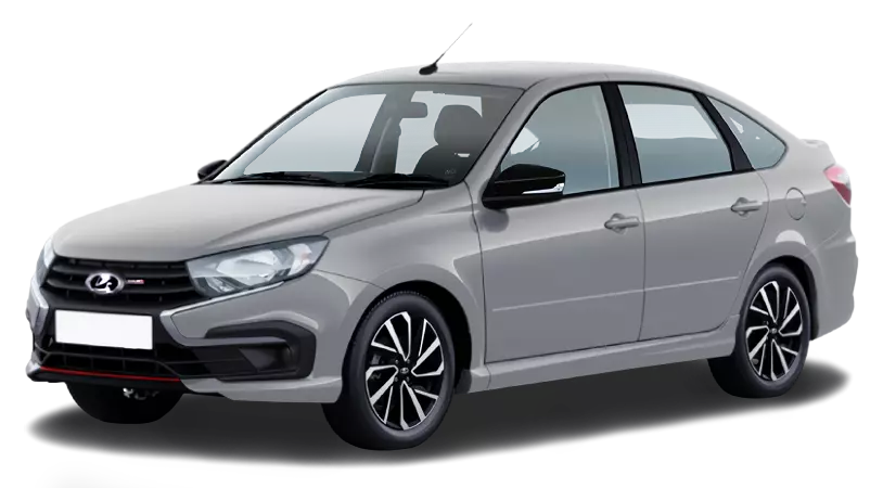 LADA Granta Sportline лифтбек I Рестайлинг, Серебристый "Платина" металлик, 1052500 рублей, вид 2