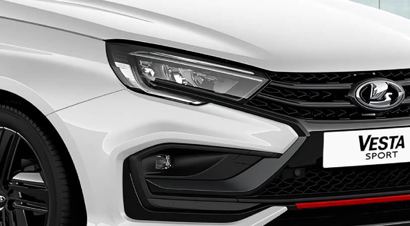 LADA Vesta Sport I Рестайлинг (NG), Белый "Ледниковый", 2065784 рублей, вид 3
