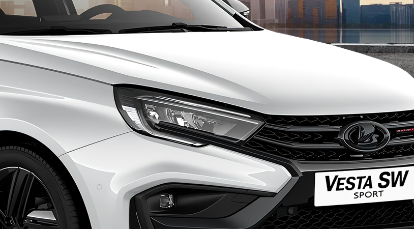 LADA Vesta SW Sport I Рестайлинг (NG), Белый "Ледниковый", 2372000 рублей, вид 3