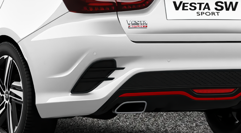 LADA Vesta SW Sport I Рестайлинг (NG), Белый "Ледниковый", 2372000 рублей, вид 5
