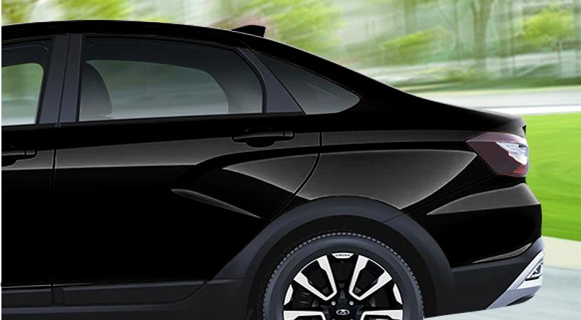 LADA Vesta Cross I Рестайлинг (NG), Черный "Пантера", 1434000 рублей, вид 4