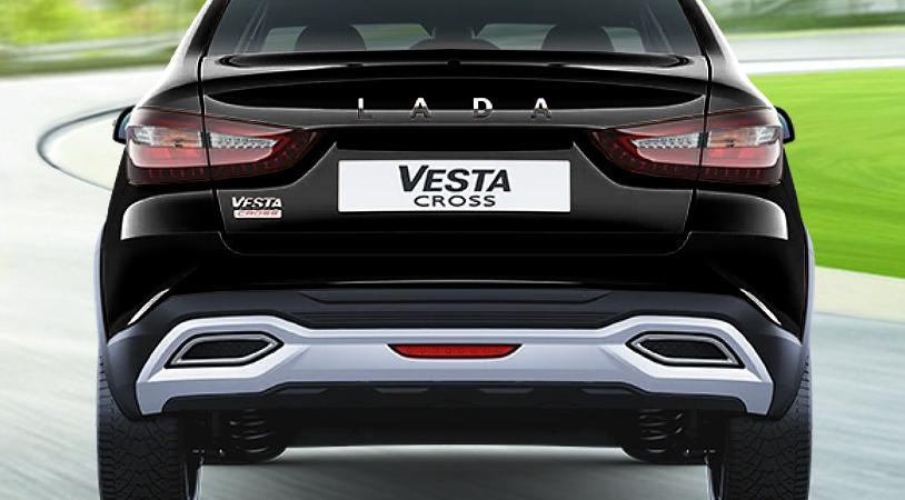LADA Vesta Cross I Рестайлинг (NG), Черный "Пантера", 1434000 рублей, вид 5