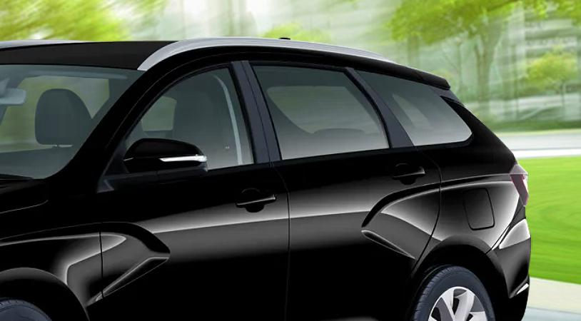 LADA Vesta SW I Рестайлинг (NG), Черный "Пантера", 1470000 рублей, вид 4