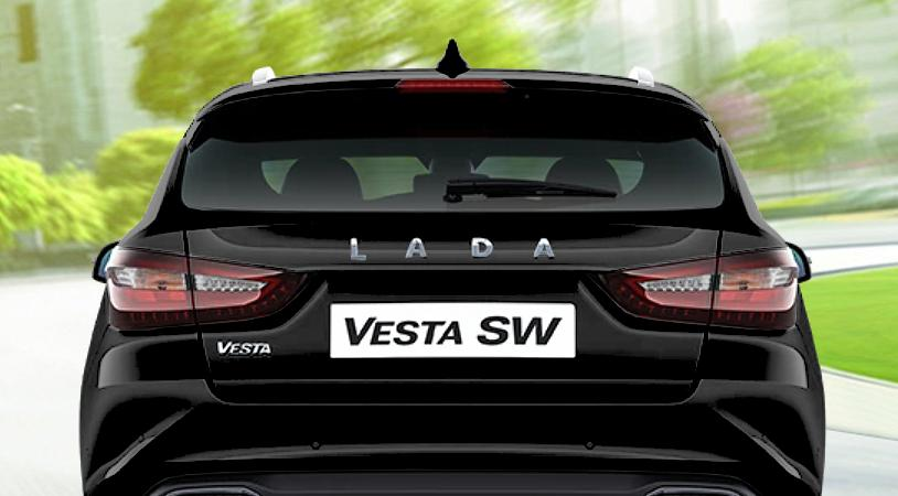 LADA Vesta SW I Рестайлинг (NG), Черный "Пантера", 1470000 рублей, вид 5