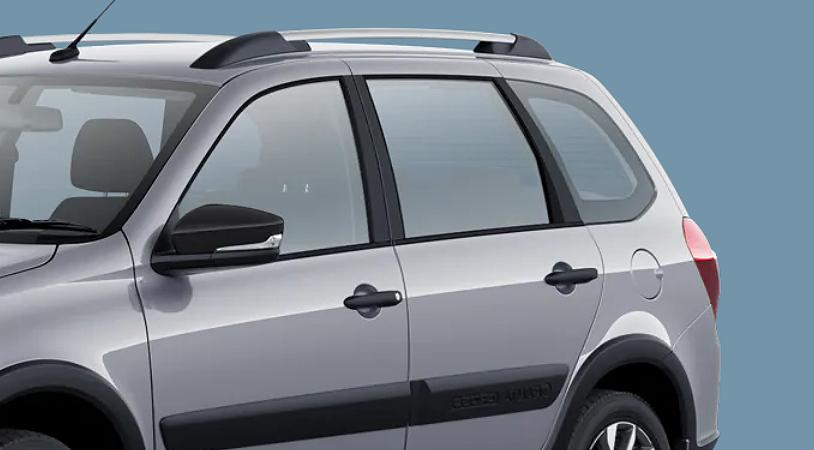 LADA Granta Cross I Рестайлинг, Серебристый "Платина" металлик, 1161500 рублей, вид 4