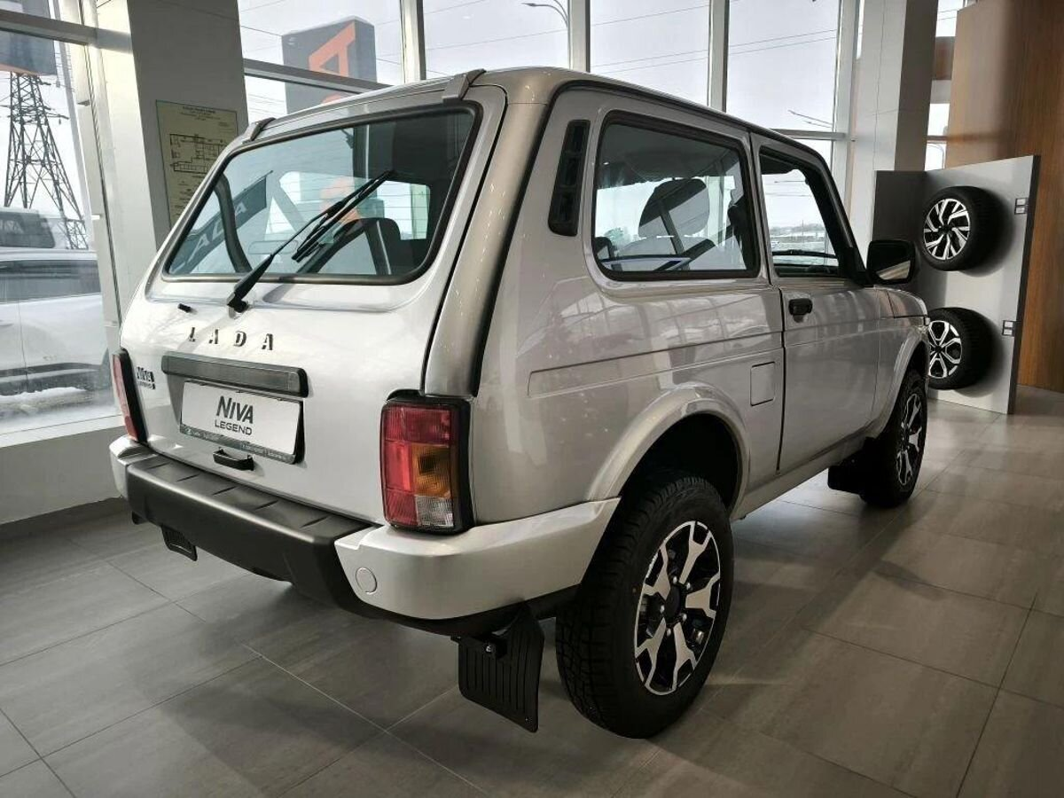 LADA Niva Legend I, Серебристый "Платина" металлик, 877128 рублей, вид 4