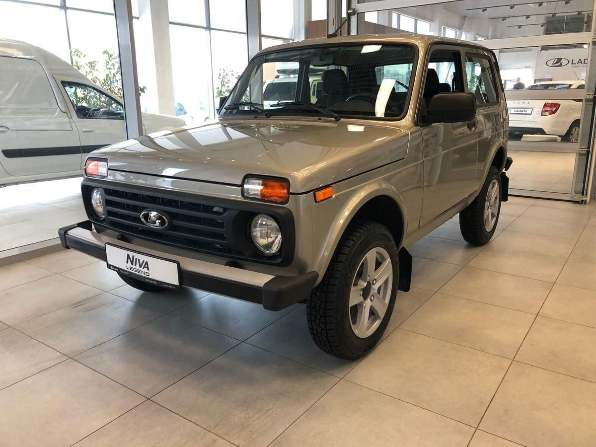 LADA Niva Legend I, Серебристый "Платина" металлик, 834360 рублей, вид 2