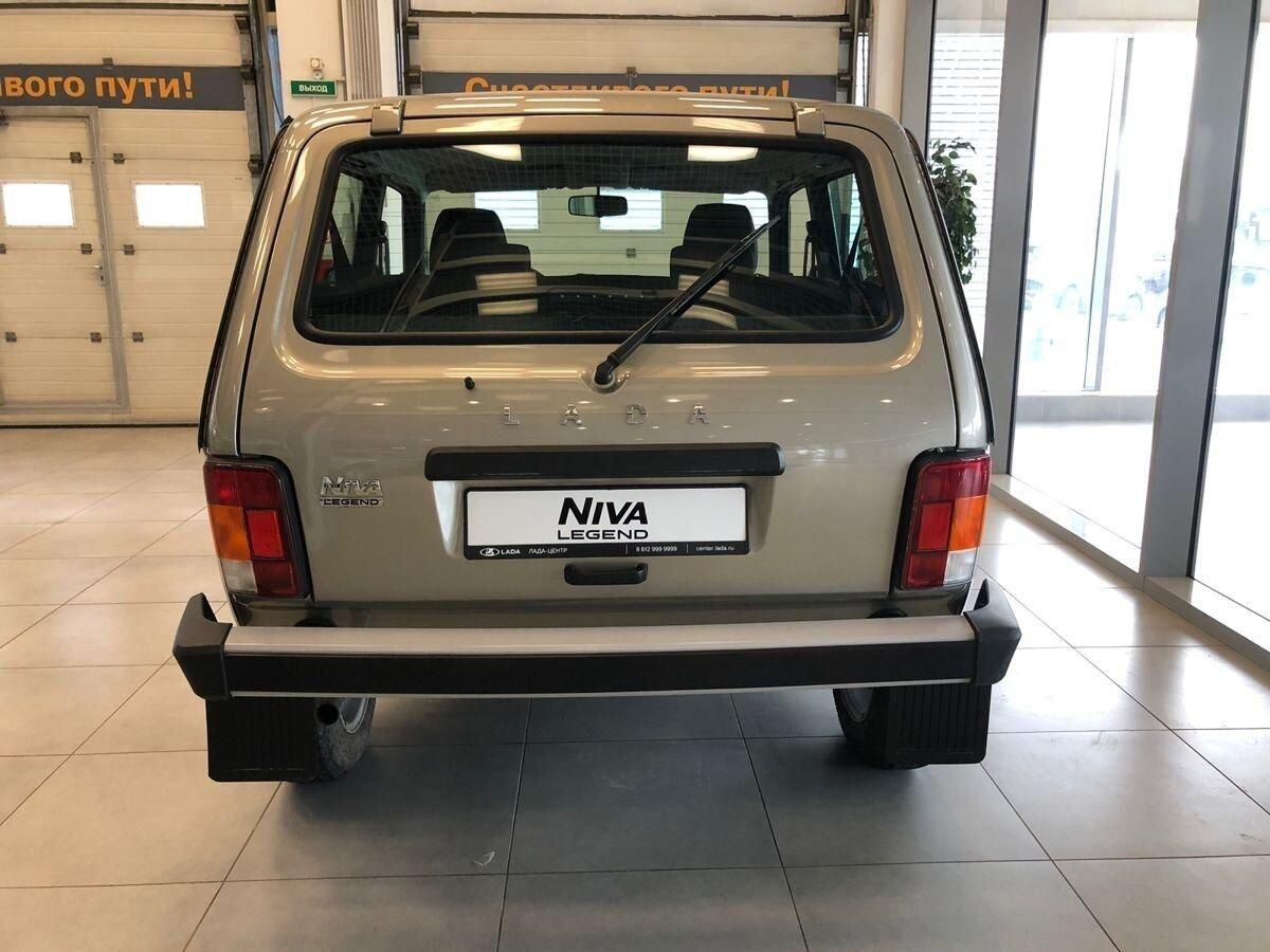 LADA Niva Legend I, Серебристый "Платина" металлик, 834360 рублей, вид 4