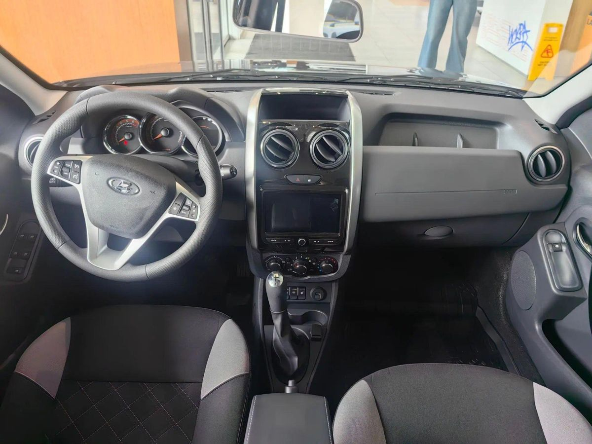 LADA Largus Cross I Рестайлинг, Серебристо-темно-серый "Борнео" металлик, 1387864 рублей, вид 6