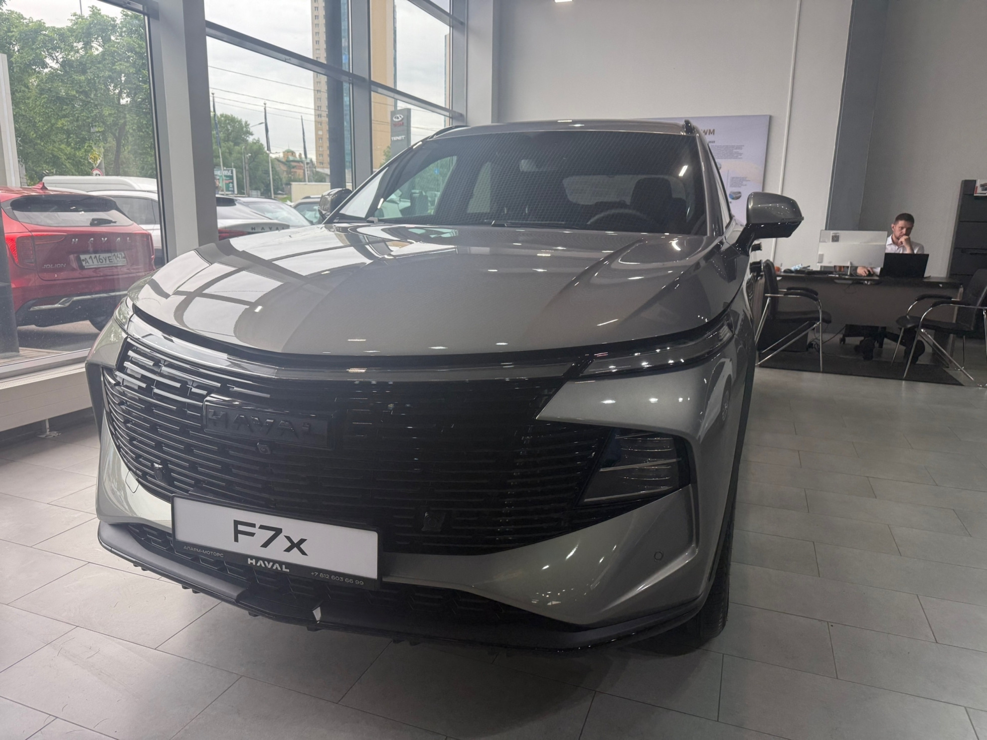Haval F7x II, Дымчатый Жемчуг, 3338000 рублей, вид 3