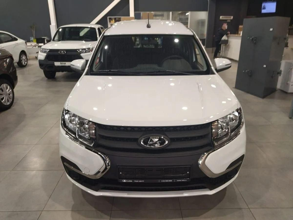 LADA Largus I Рестайлинг, Белый "Ледниковый", 1086904 рублей, вид 3