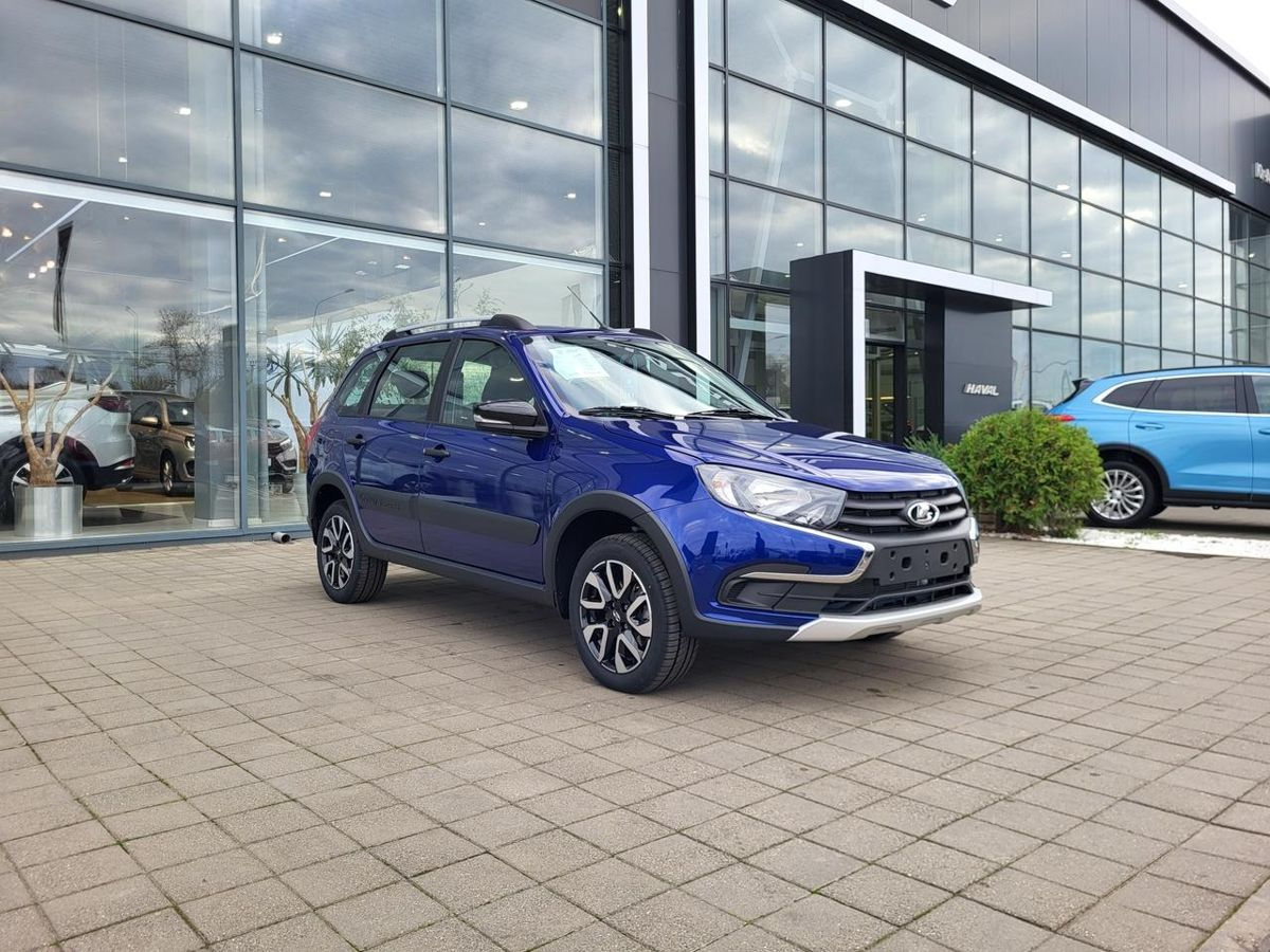LADA Granta Cross I Рестайлинг, Синий "Капитан" металлик, 1106396 рублей, вид 4