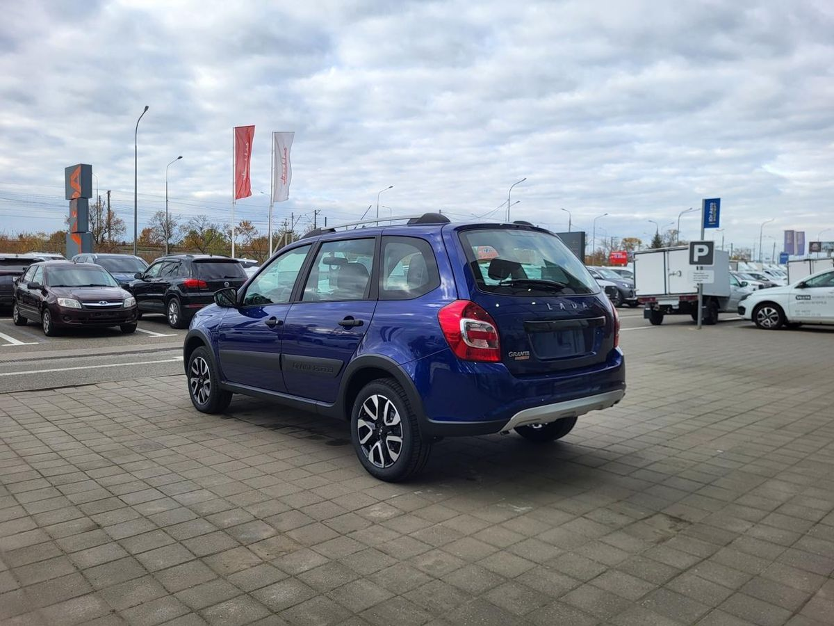 LADA Granta Cross I Рестайлинг, Синий "Капитан" металлик, 1106396 рублей, вид 5