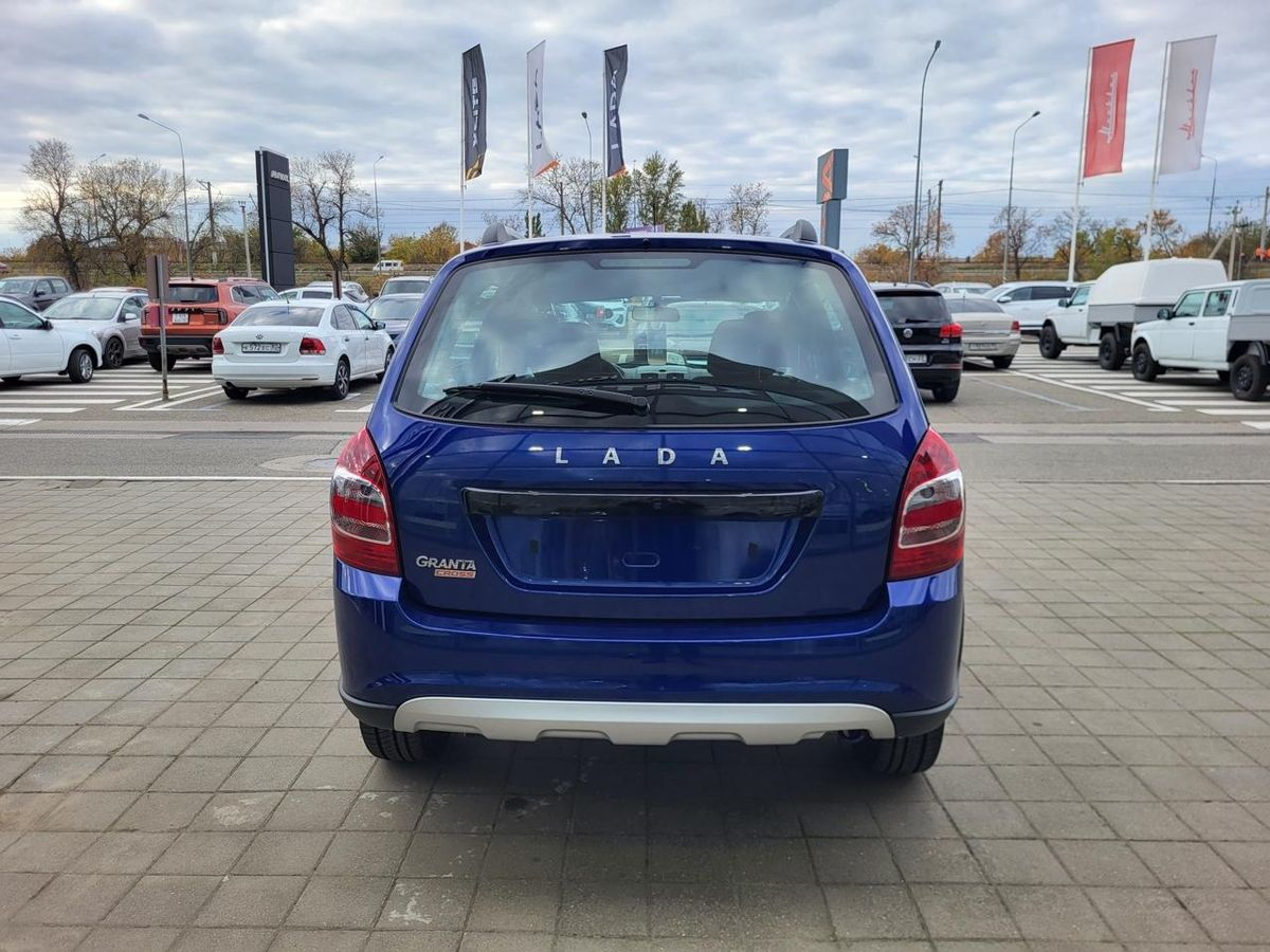 LADA Granta Cross I Рестайлинг, Синий "Капитан" металлик, 1106396 рублей, вид 6