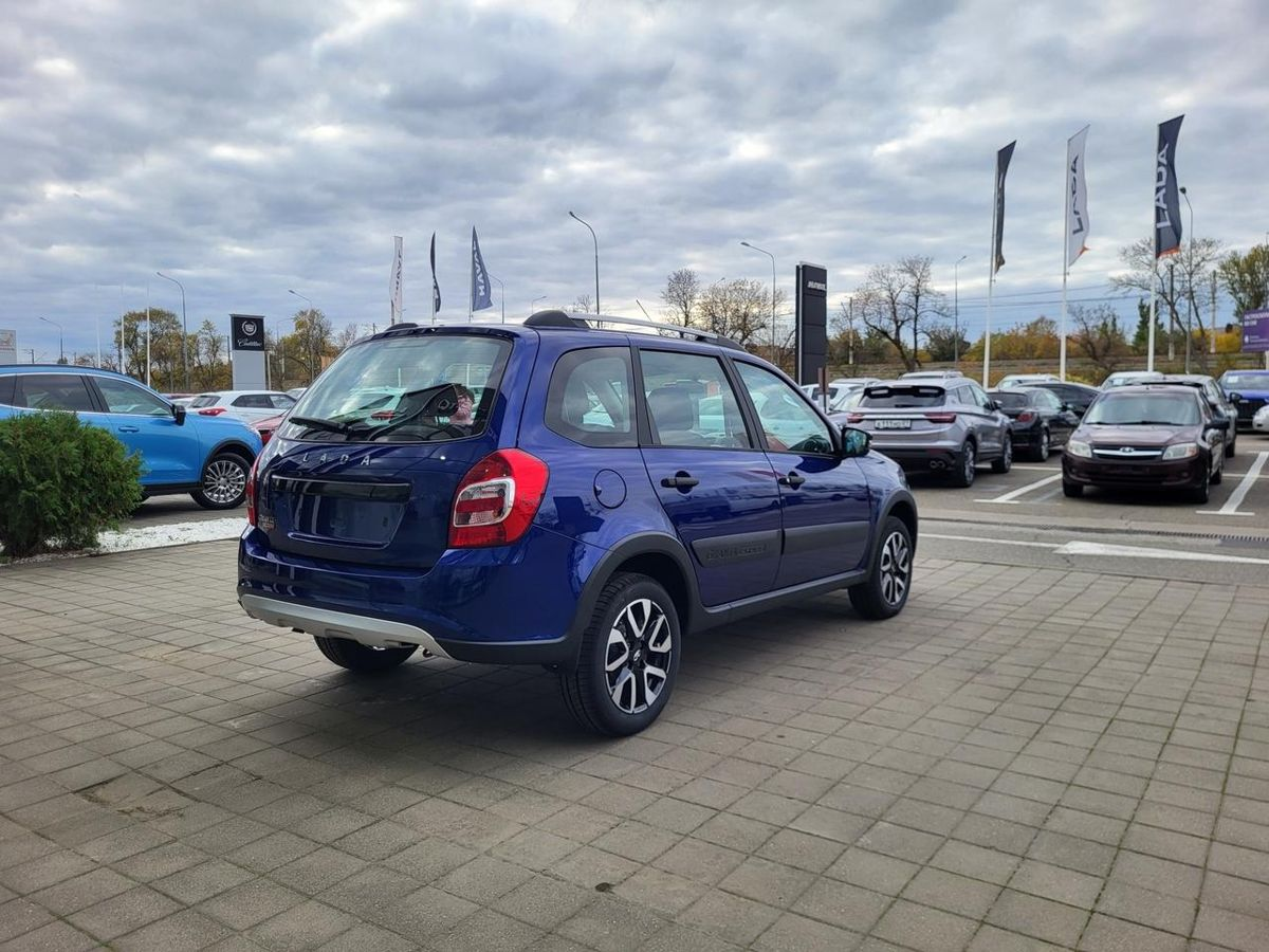 LADA Granta Cross I Рестайлинг, Синий "Капитан" металлик, 1106396 рублей, вид 8