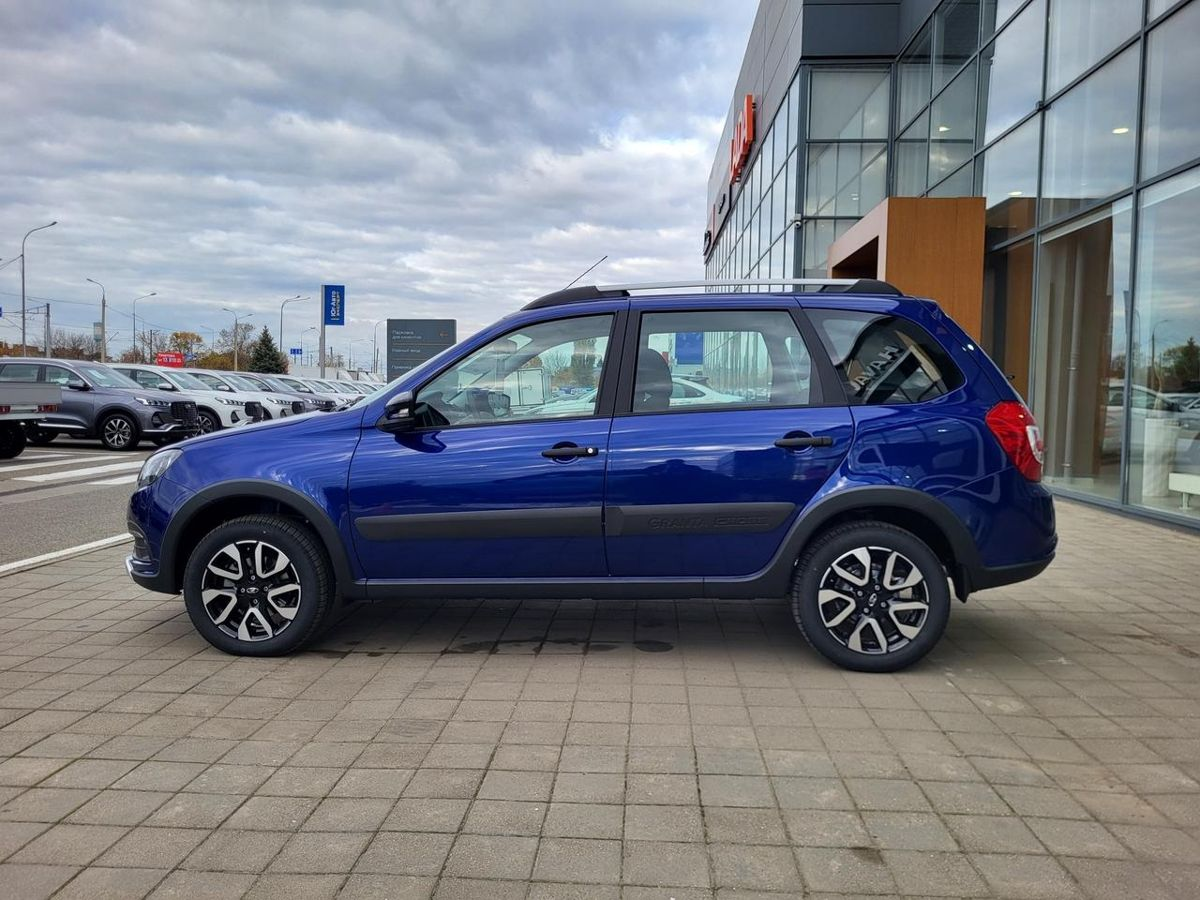 LADA Granta Cross I Рестайлинг, Синий "Капитан" металлик, 1106396 рублей, вид 9