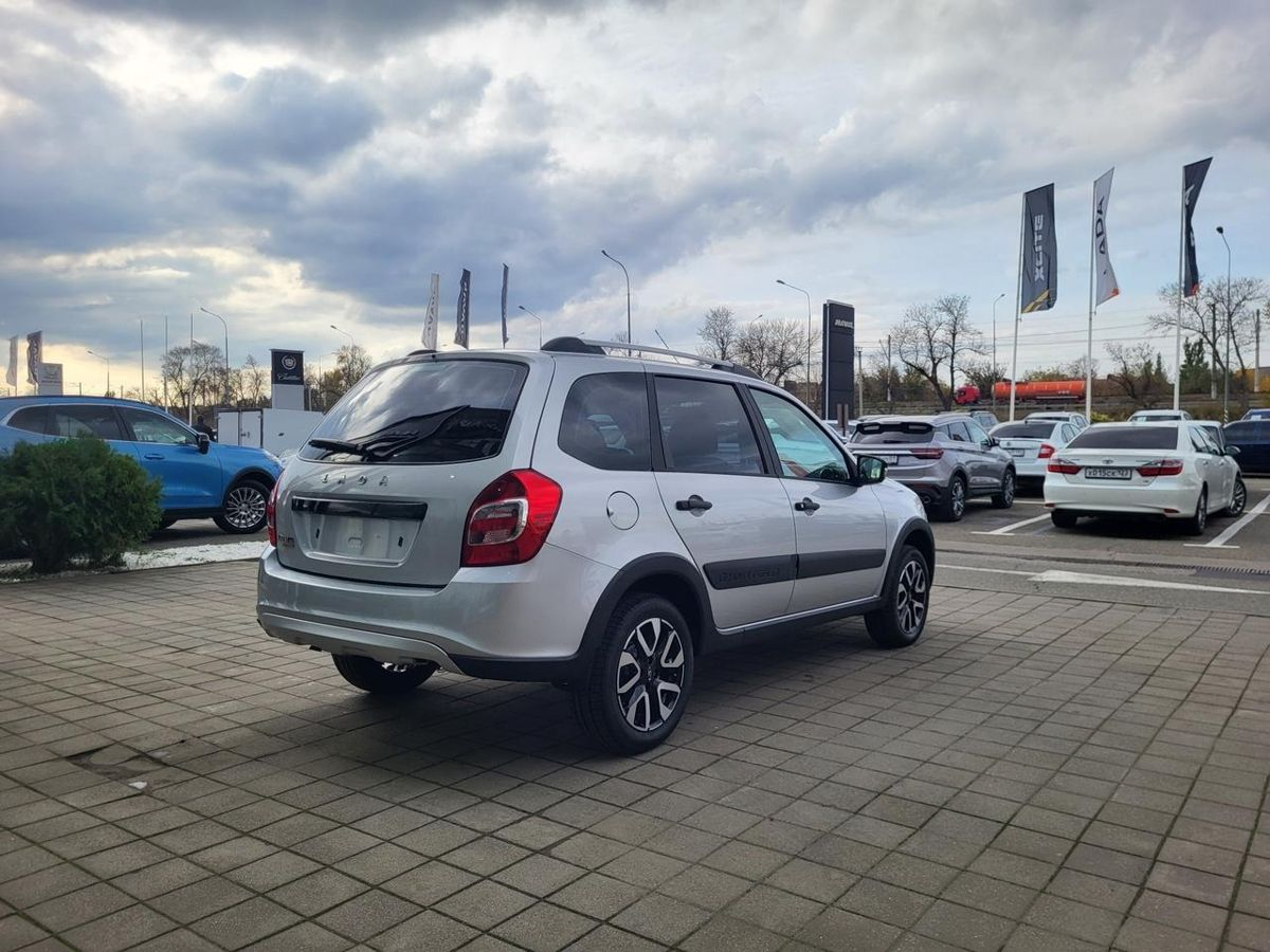 LADA Granta Cross I Рестайлинг, Серебристый "Платина" металлик, 1046000 рублей, вид 9
