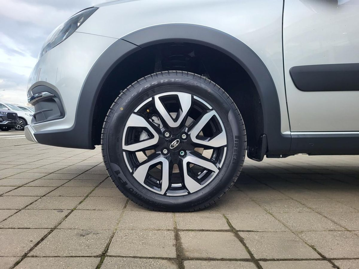 LADA Granta Cross I Рестайлинг, Серебристый "Платина" металлик, 1046000 рублей, вид 10