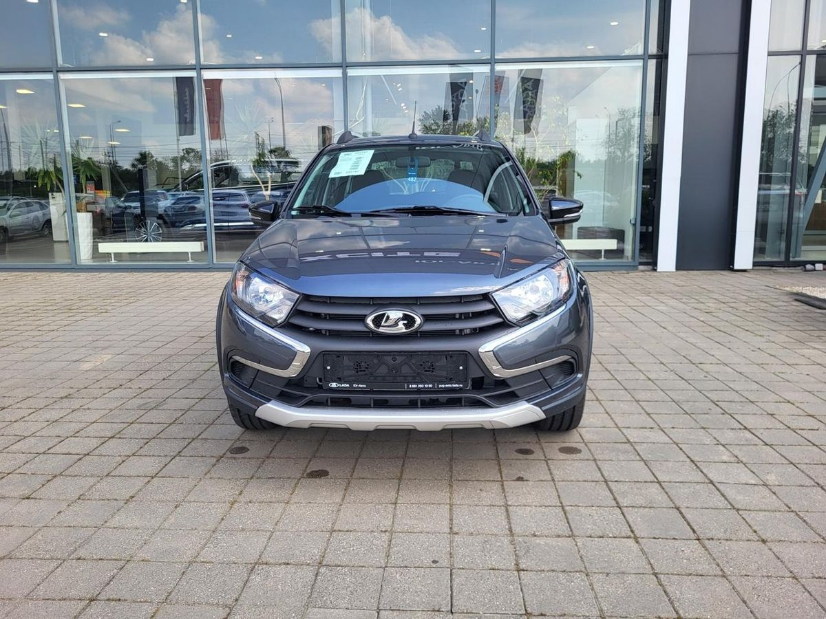 LADA Granta Cross I Рестайлинг, Серебристо-темно-серый "Борнео" металлик, 1046000 рублей, вид 3
