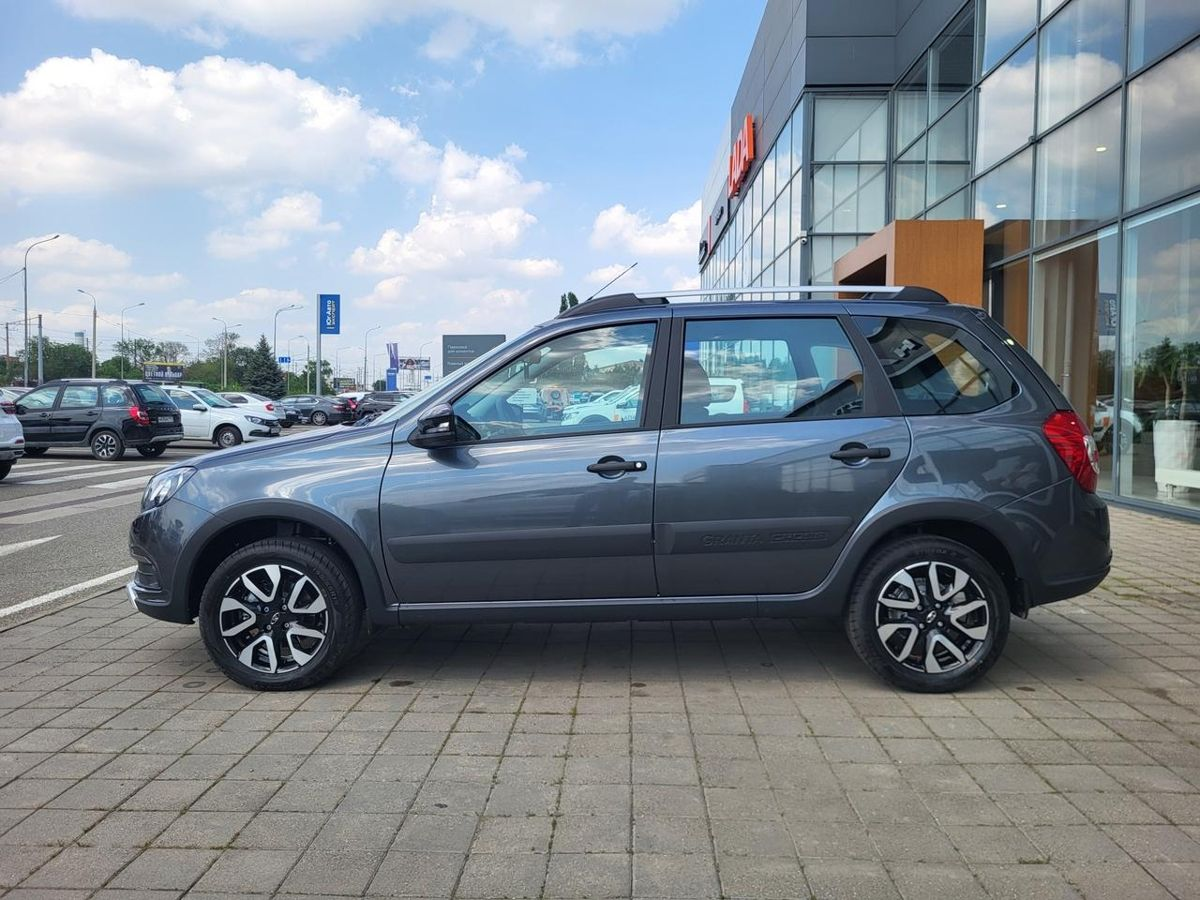 LADA Granta Cross I Рестайлинг, Серебристо-темно-серый "Борнео" металлик, 1046000 рублей, вид 4