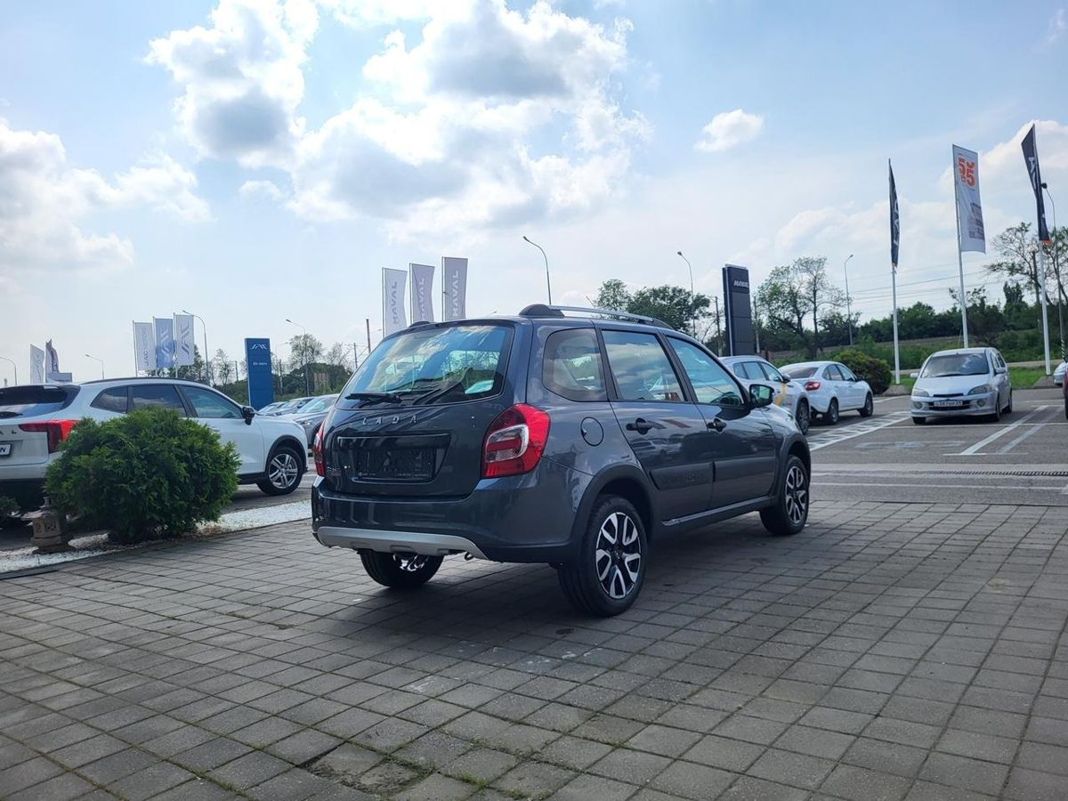 LADA Granta Cross I Рестайлинг, Серебристо-темно-серый "Борнео" металлик, 1046000 рублей, вид 8