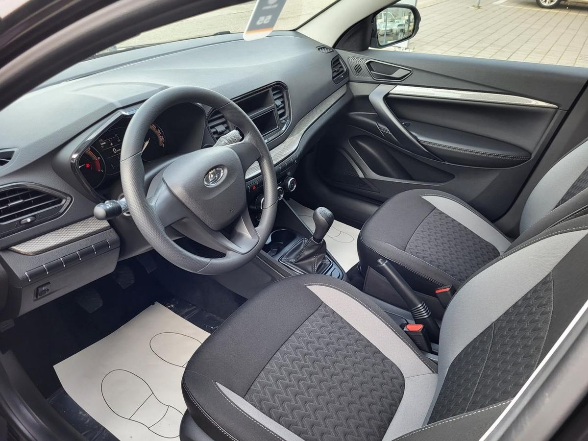 LADA Vesta I Рестайлинг (NG), Серебристо-темно-серый "Борнео" металлик, 1451000 рублей, вид 10