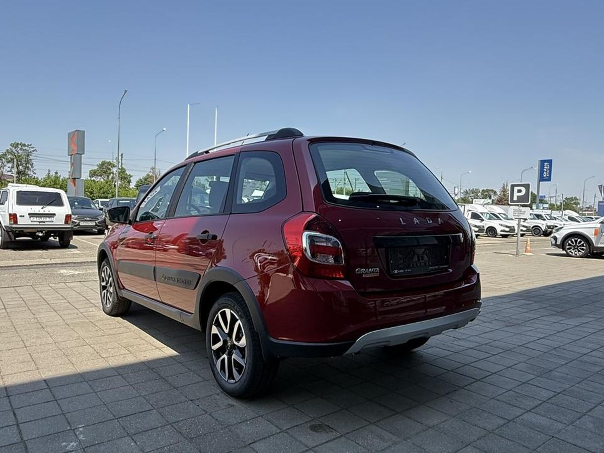 LADA Granta Cross I Рестайлинг, Бордовый "Фламенко" металлик, 1046000 рублей, вид 5