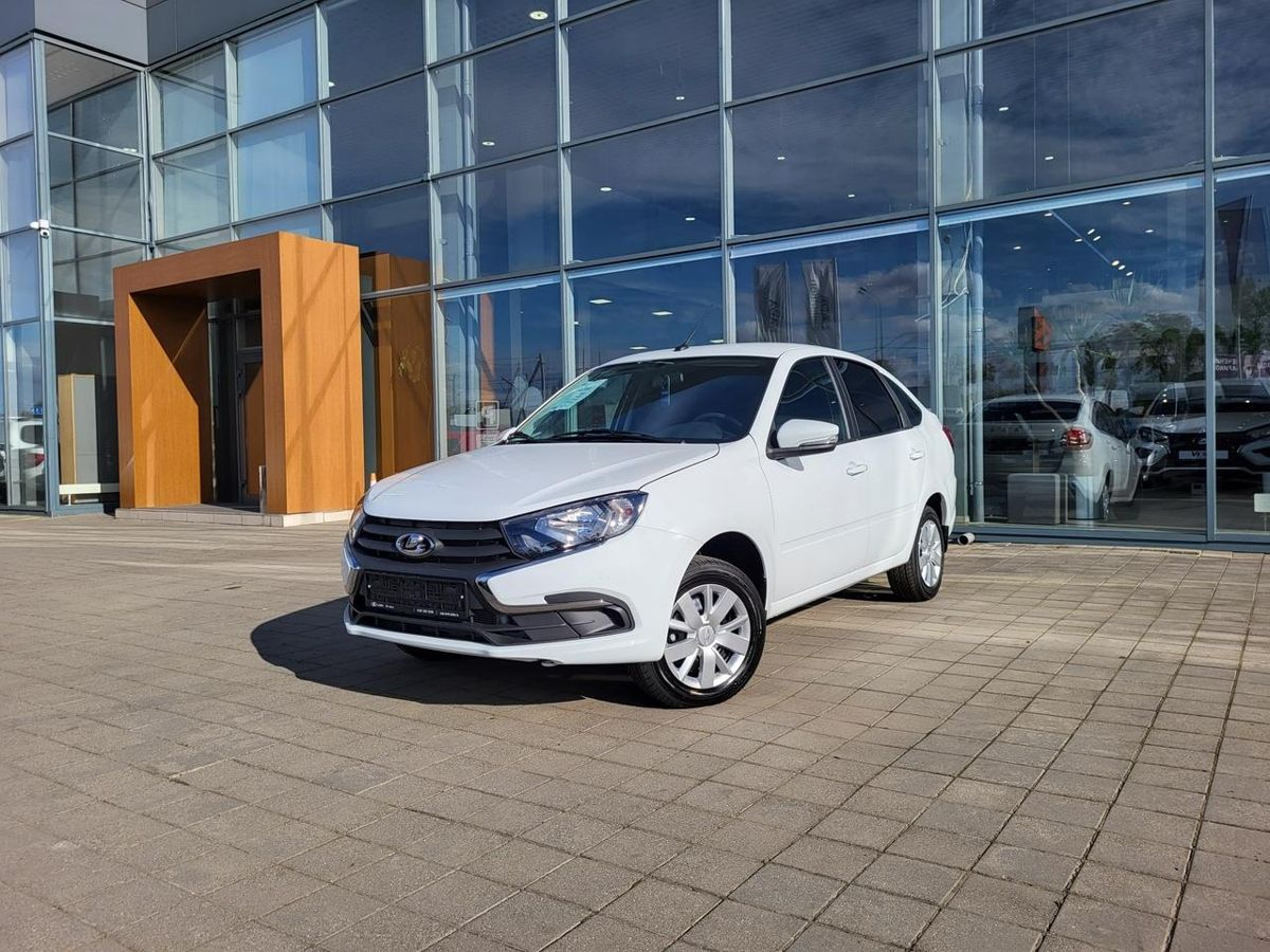LADA Granta лифтбек I Рестайлинг, Белый "Ледниковый", 961000 рублей, вид 2