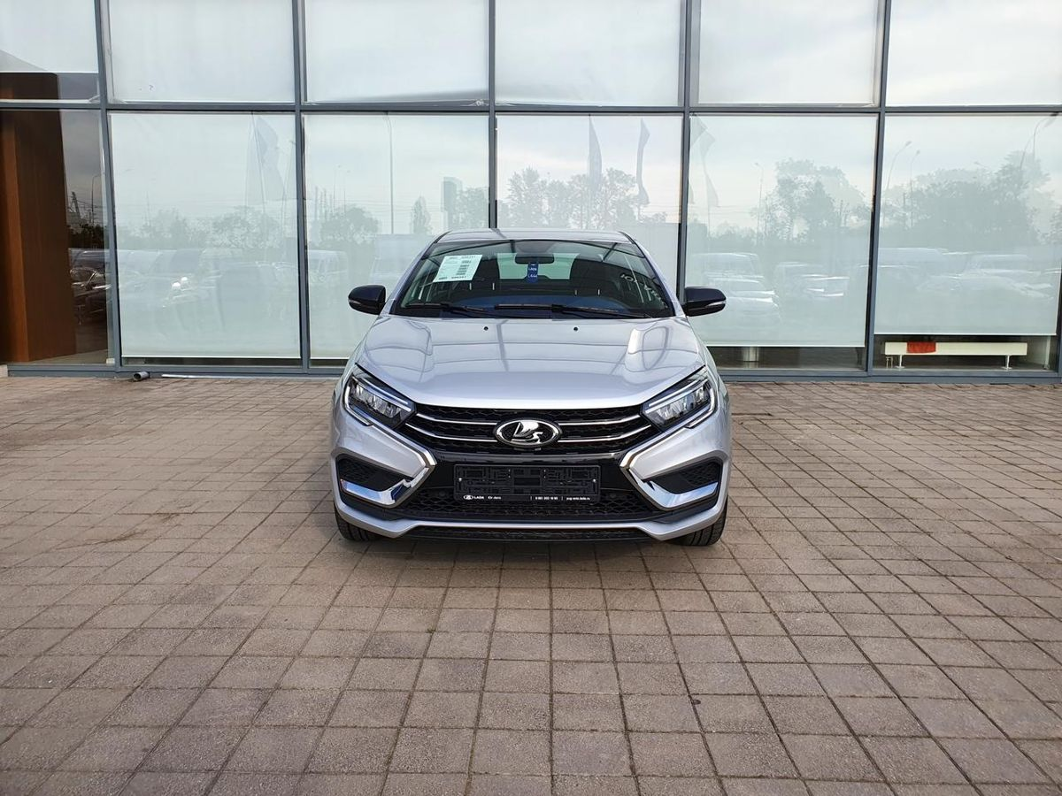 LADA Vesta I Рестайлинг (NG), Серебристый "Платина" металлик, 1451000 рублей, вид 3
