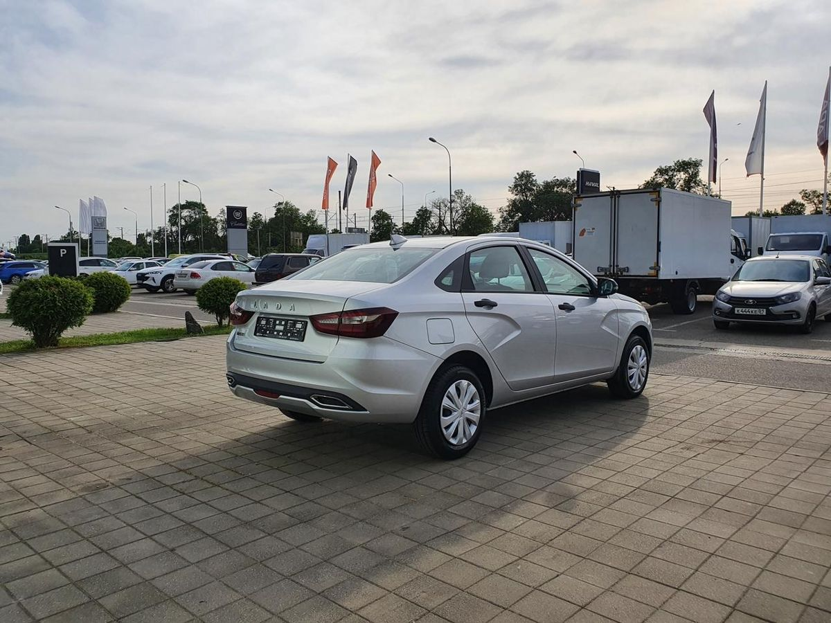LADA Vesta I Рестайлинг (NG), Серебристый "Платина" металлик, 1451000 рублей, вид 7