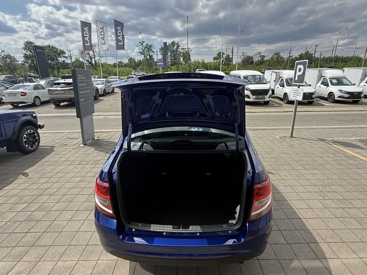 LADA Granta седан I Рестайлинг, Синий "Капитан" металлик, 951000 рублей, вид 7