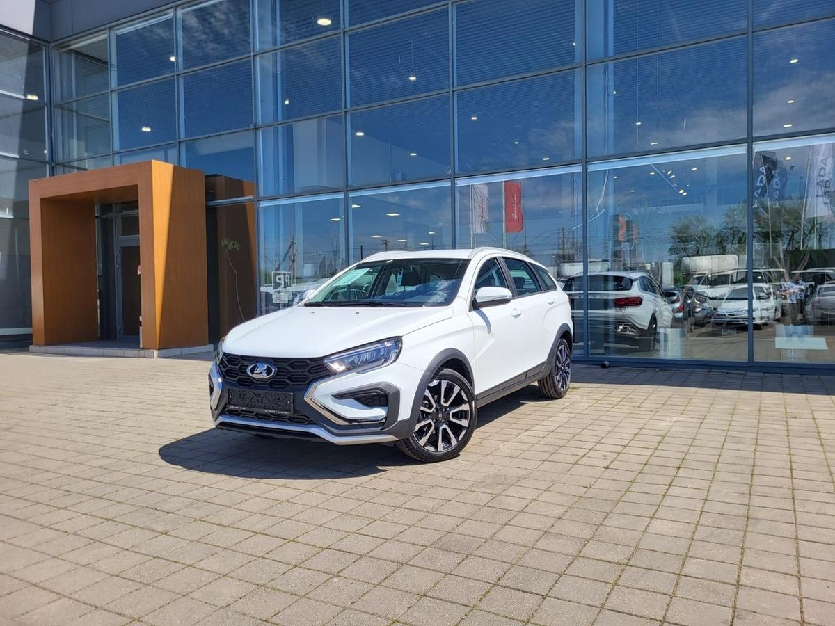 LADA Vesta SW Cross I Рестайлинг (NG), Белый "Ледниковый", 1873000 рублей, вид 2