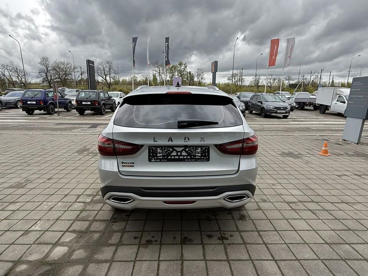 LADA Vesta SW Cross I Рестайлинг (NG), Серебристый "Платина" металлик, 1893000 рублей, вид 5