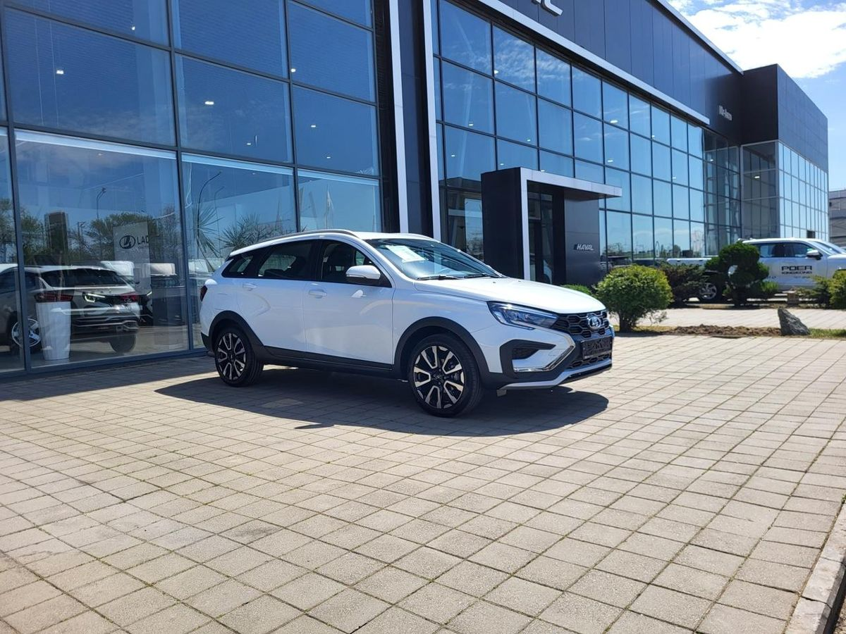 LADA Vesta SW Cross I Рестайлинг (NG), Белый "Ледниковый", 1873000 рублей, вид 4