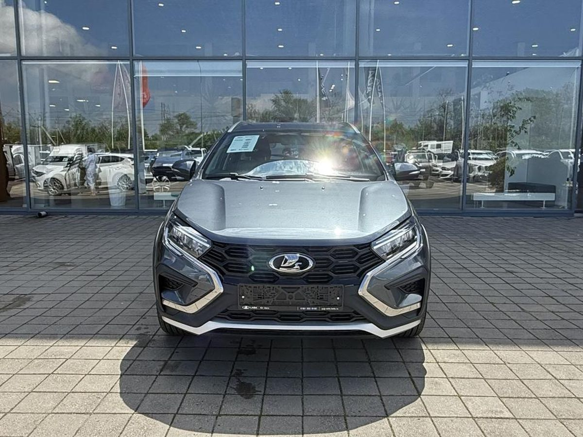 LADA Vesta SW Cross I Рестайлинг (NG), Серебристо-темно-серый "Борнео" металлик, 1893000 рублей, вид 3