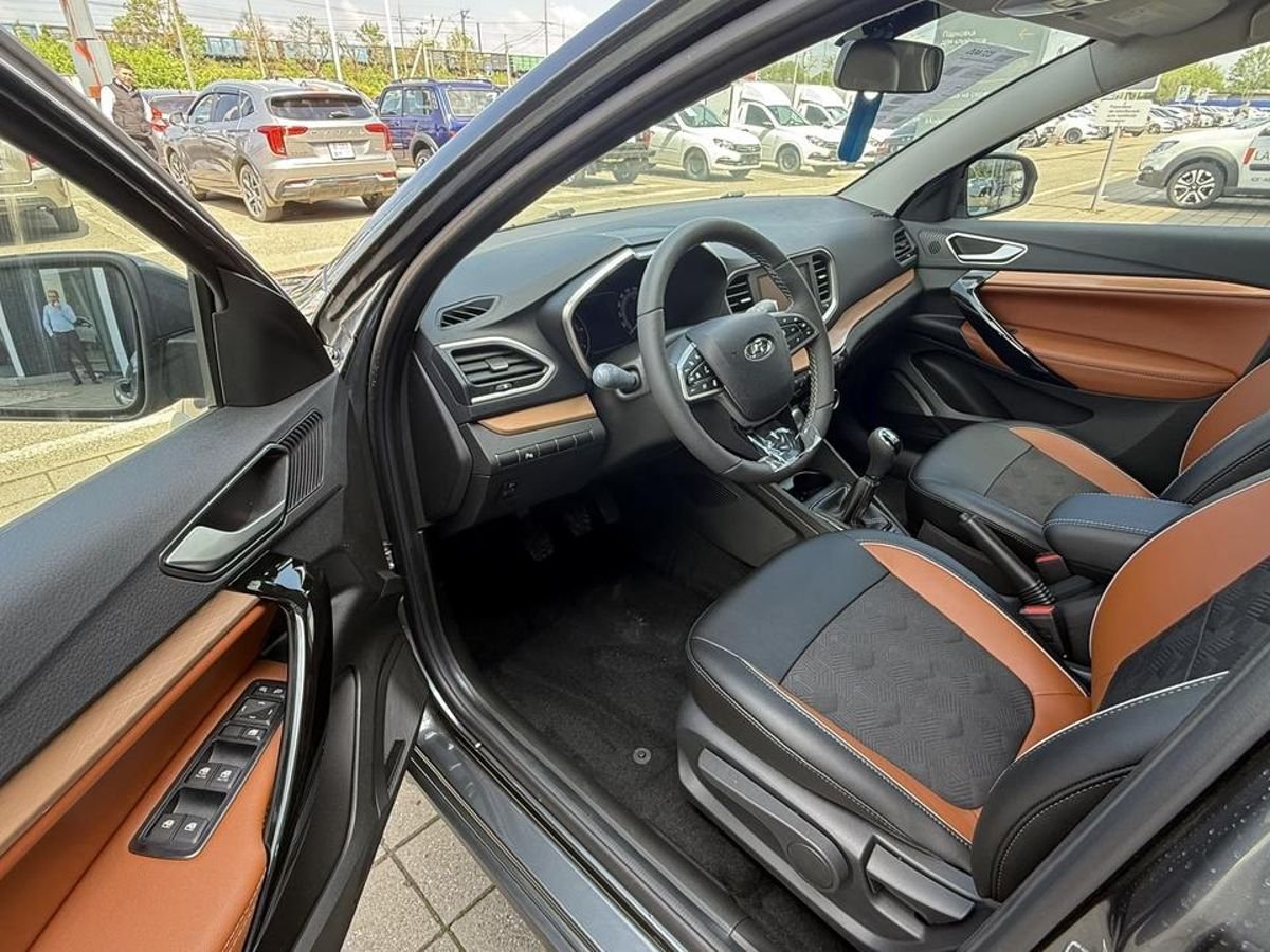 LADA Vesta SW Cross I Рестайлинг (NG), Серебристо-темно-серый "Борнео" металлик, 1893000 рублей, вид 10