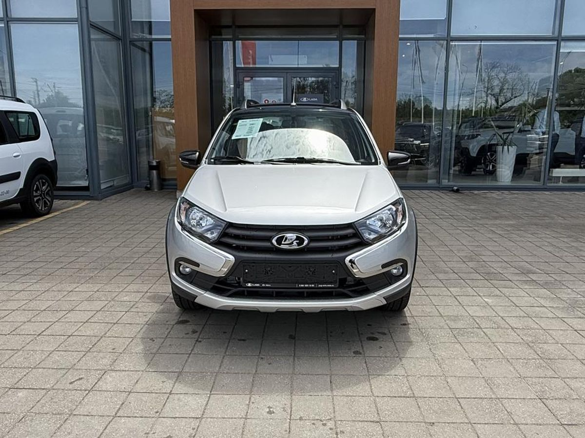 LADA Granta Cross I Рестайлинг, Серебристый "Платина" металлик, 1271000 рублей, вид 3