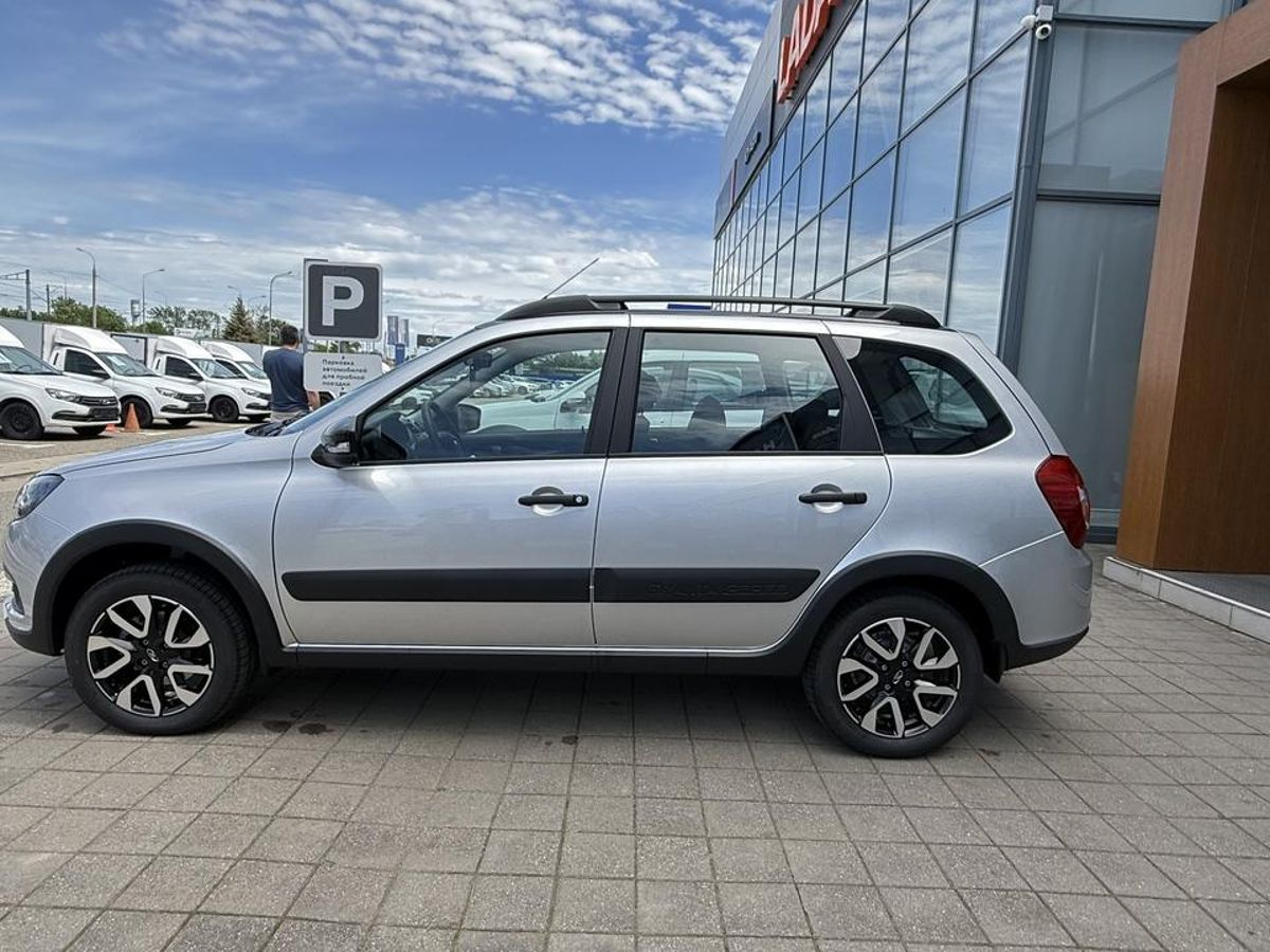 LADA Granta Cross I Рестайлинг, Серебристый "Платина" металлик, 1271000 рублей, вид 4