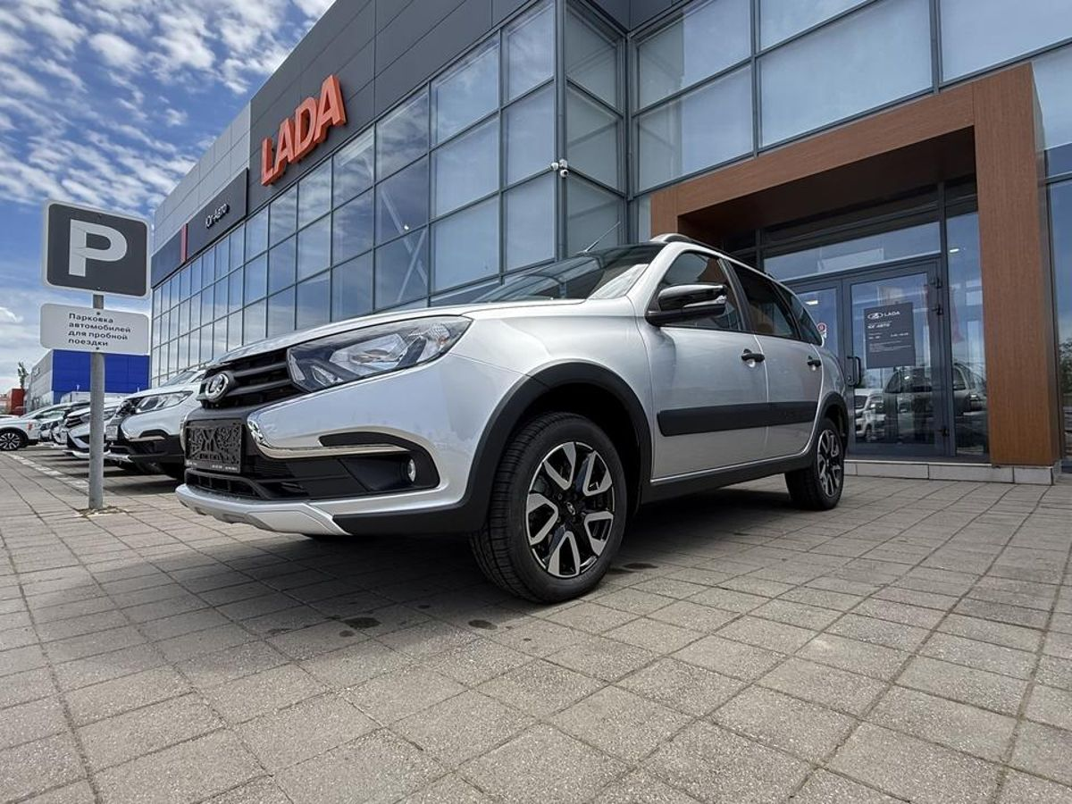 LADA Granta Cross I Рестайлинг, Серебристый "Платина" металлик, 1271000 рублей, вид 11