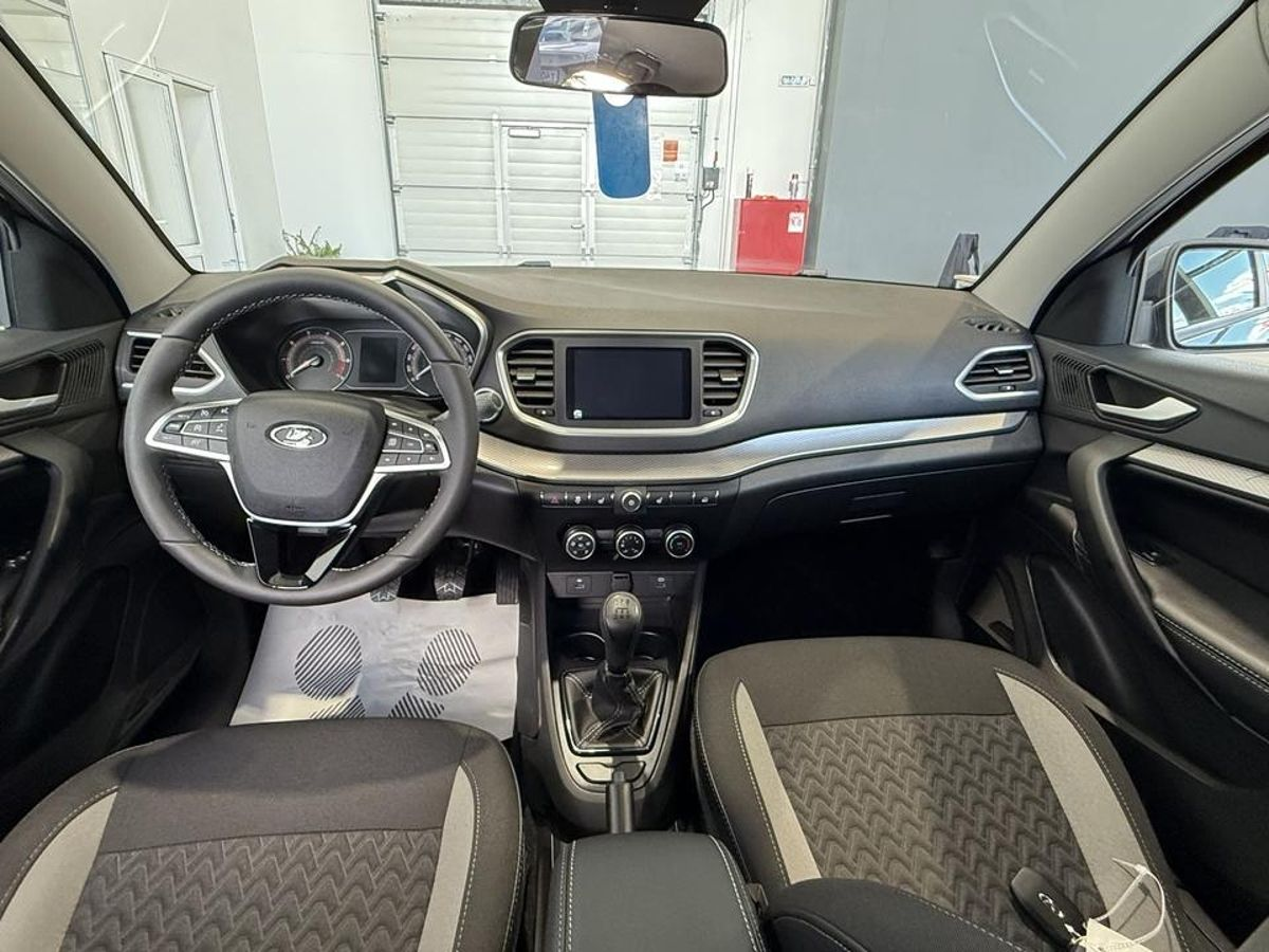 LADA Vesta I Рестайлинг (NG), Серебристо-темно-серый "Борнео" металлик, 1555000 рублей, вид 9