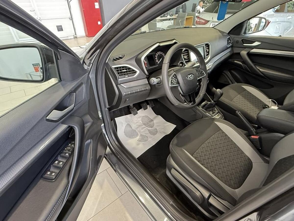 LADA Vesta I Рестайлинг (NG), Серебристо-темно-серый "Борнео" металлик, 1555000 рублей, вид 10