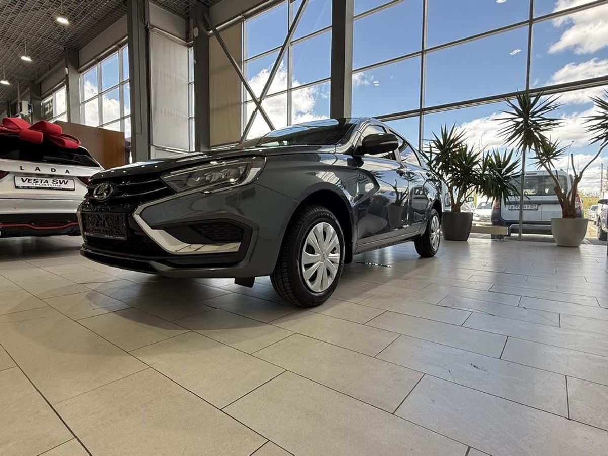 LADA Vesta I Рестайлинг (NG), Серебристо-темно-серый "Борнео" металлик, 1555000 рублей, вид 11