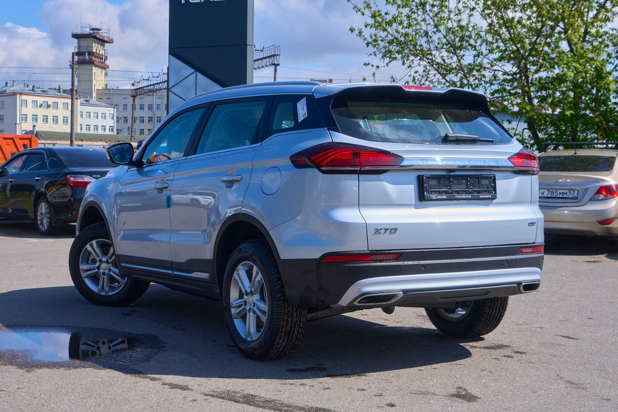 Belgee X70 I Рестайлинг, Серебристый металлик / Pearl Silver, 2110000 рублей, вид 6