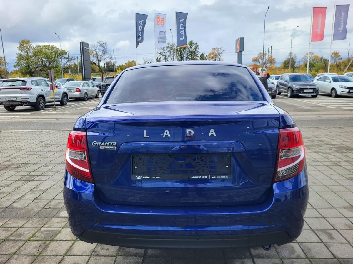 LADA Granta седан I Рестайлинг, Синий "Капитан" металлик, 1140000 рублей, вид 6
