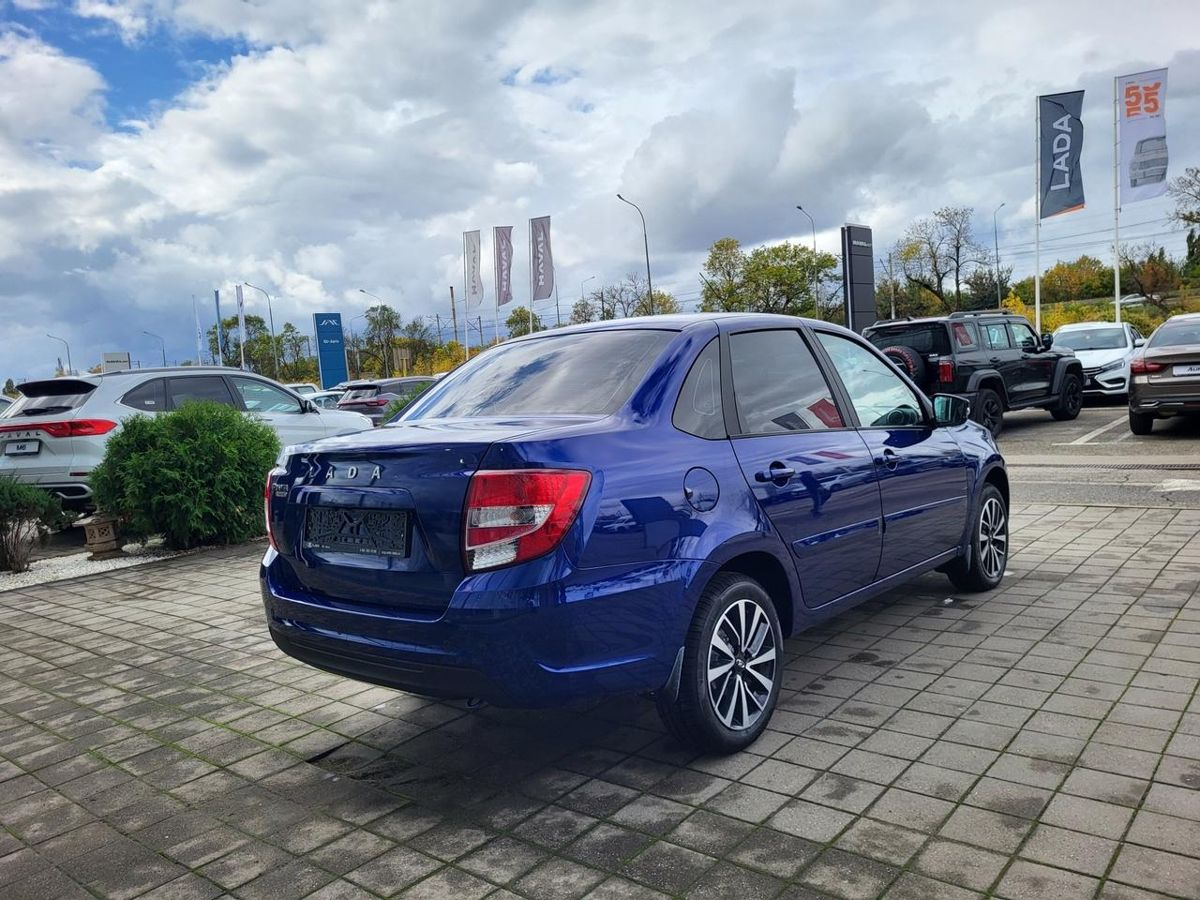 LADA Granta седан I Рестайлинг, Синий "Капитан" металлик, 1140000 рублей, вид 8