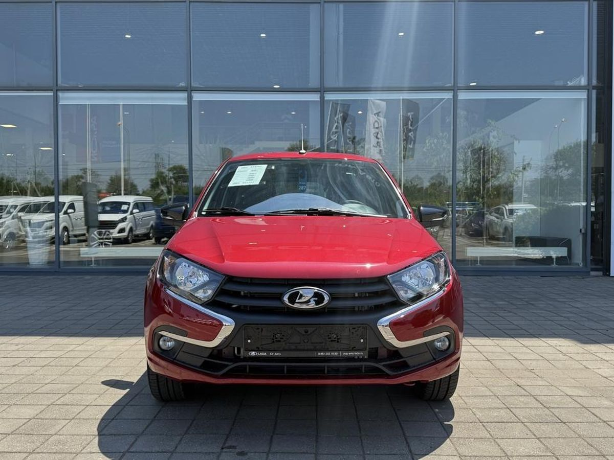 LADA Granta лифтбек I Рестайлинг, Бордовый "Фламенко" металлик, 1174000 рублей, вид 3