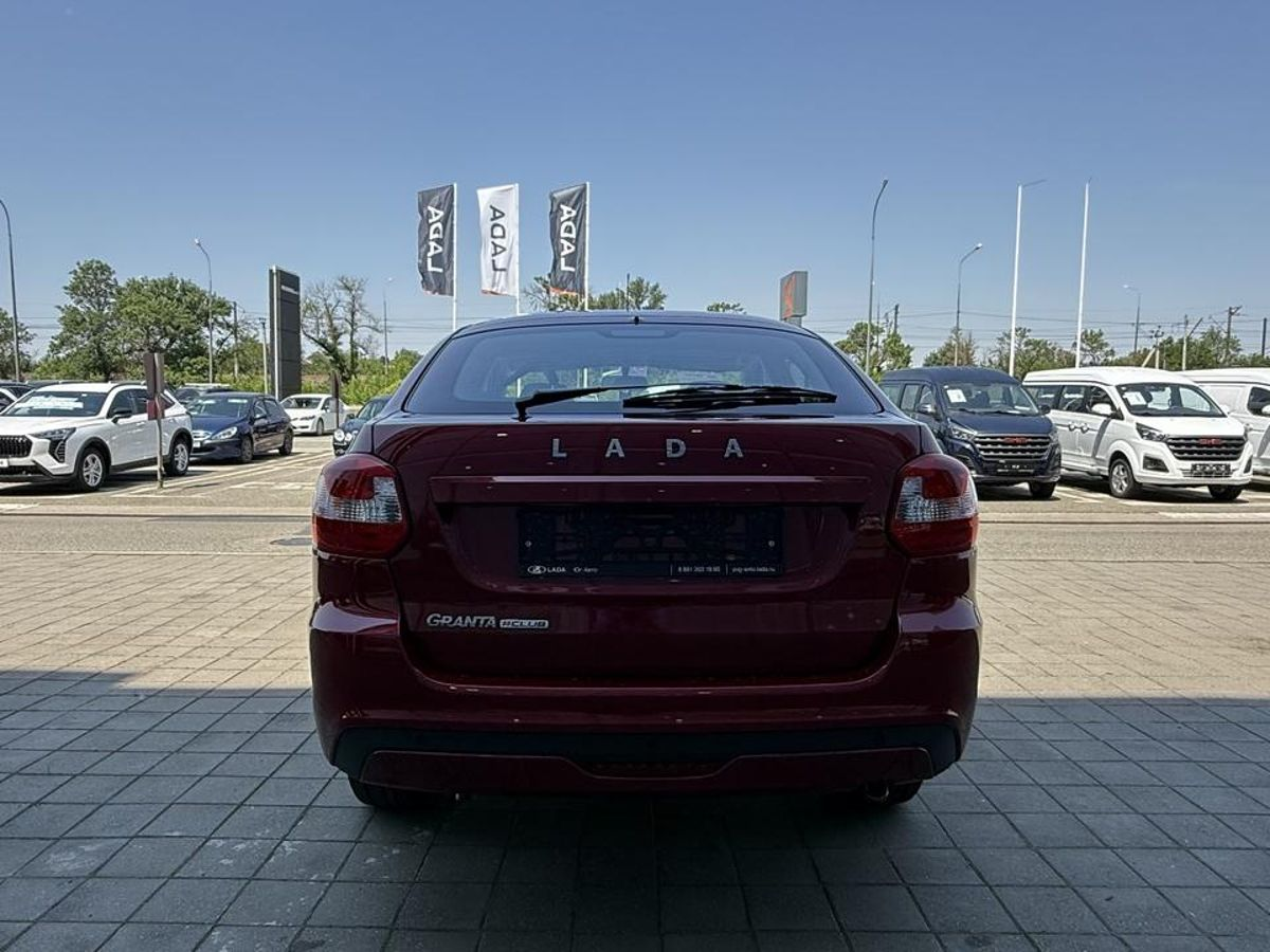 LADA Granta лифтбек I Рестайлинг, Бордовый "Фламенко" металлик, 1174000 рублей, вид 6