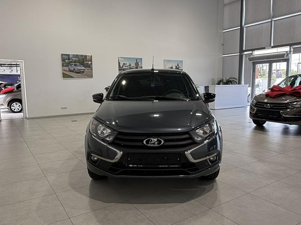 LADA Granta лифтбек I Рестайлинг, Серебристо-темно-серый "Борнео" металлик, 1227000 рублей, вид 3