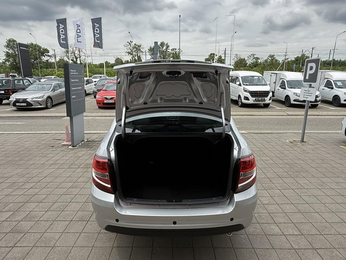 LADA Granta седан I Рестайлинг, Серебристый "Платина" металлик, 1118000 рублей, вид 7